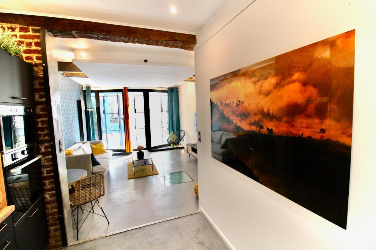 L'Atelier 1742 - Atypique Jacuzzi Rouen Centre Appartement Buitenkant foto