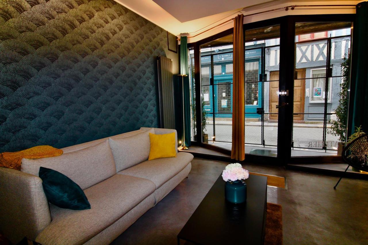 L'Atelier 1742 - Atypique Jacuzzi Rouen Centre Appartement Buitenkant foto